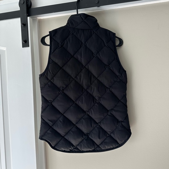 J. Crew black puffer vest - Picture 3 of 3